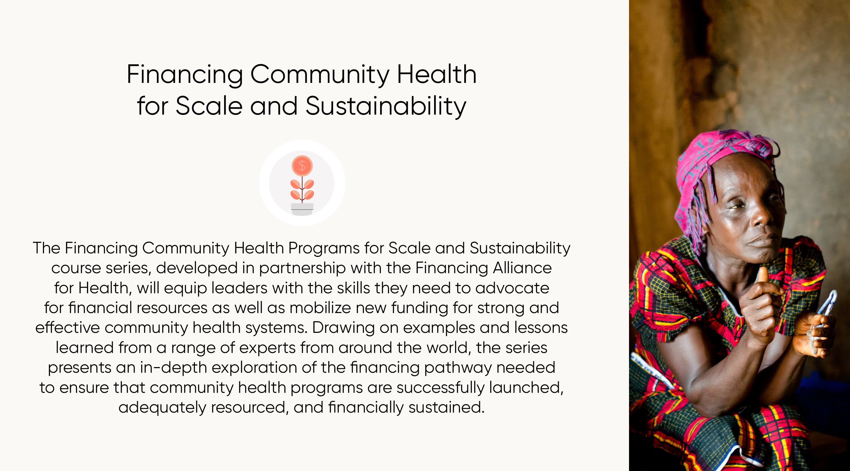 Financing Community health